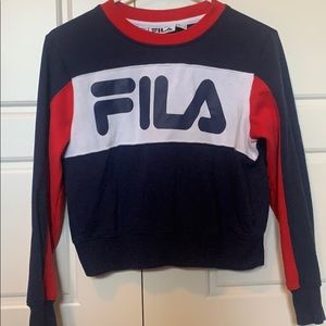 FILA crop sweater